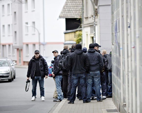 Corelli 2012 (links mit Kamera) Foto: Roland Geisheimer/attenzione photographers