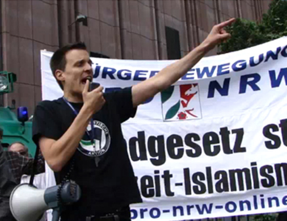 Daniel Krause in Köln; Screenshot: Youtube By Nogocologne
