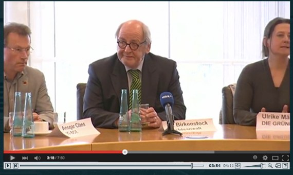 ZDF Frontal 21: Infoveranstaltung mit Dr. Birkenstock und Ulrike Märkel